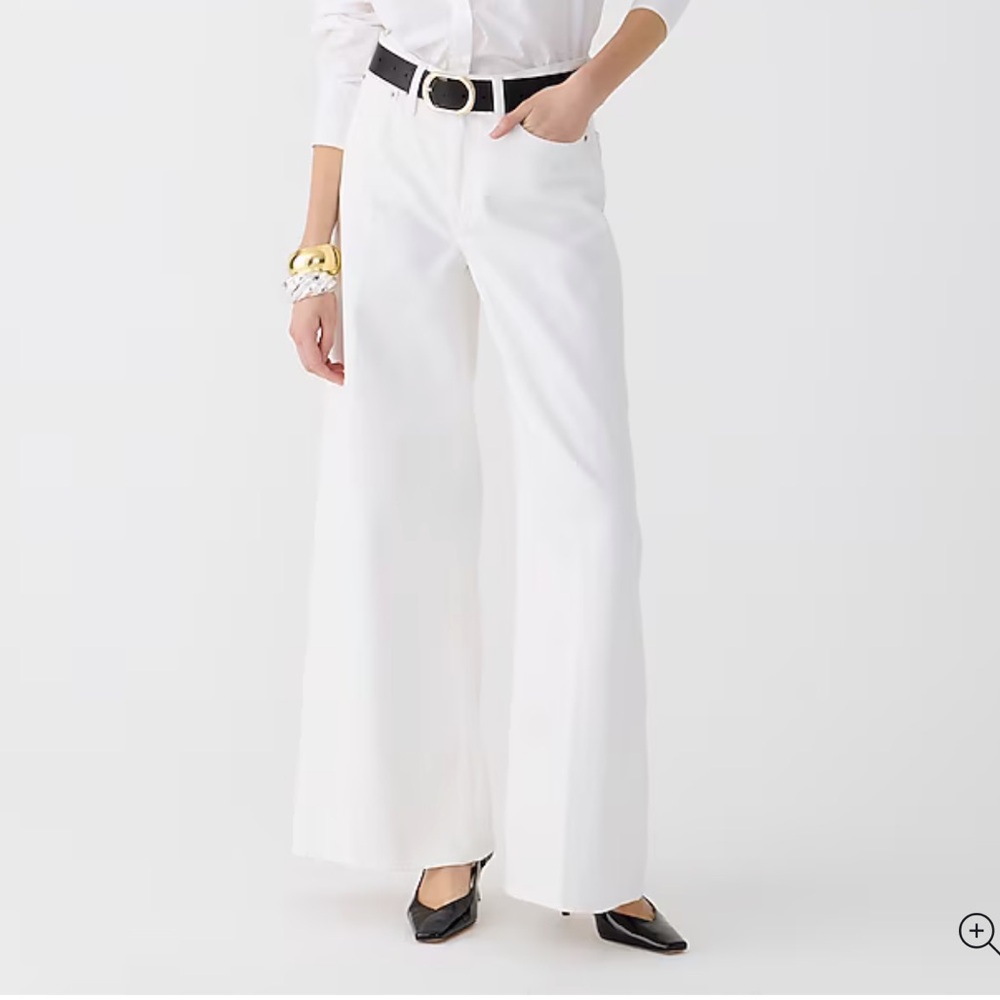 J. Crew High-Rise Superwide-Leg Jeans